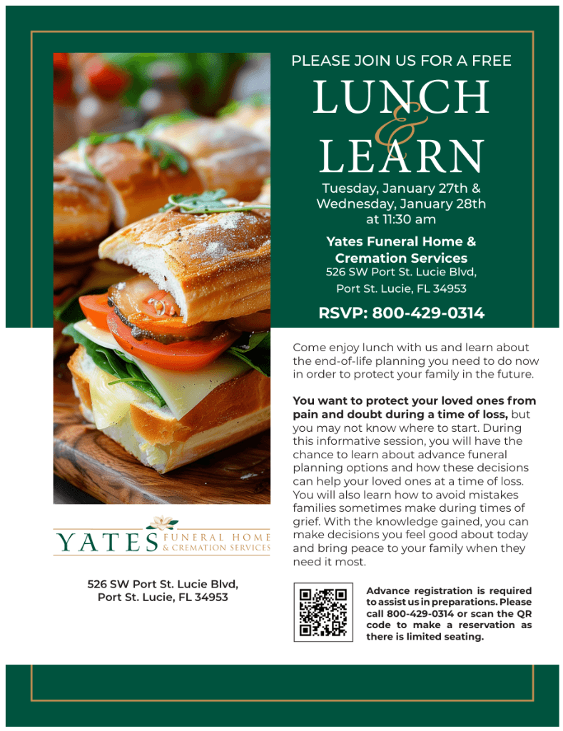 Lunch & Learn Event - January 27th & 28th at 11:30 AM